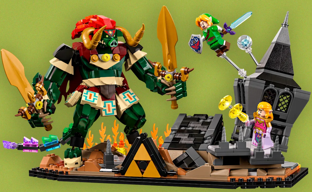 Zelda Lego minifigures set