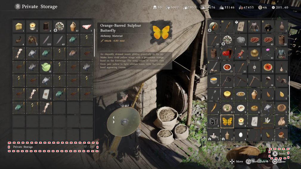 Overflowing loot chest disappears