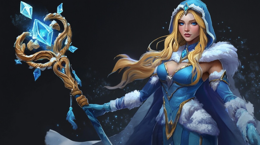 Crystal Maiden in 7.41b