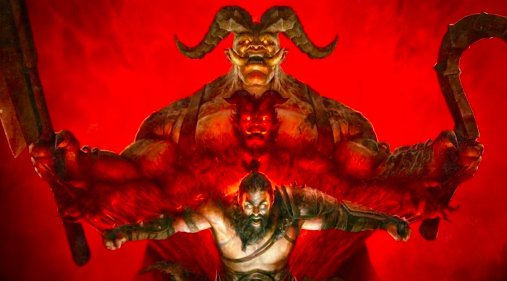 Diablo 4 Lord of Hatred new expansion reveal and demonic artwork