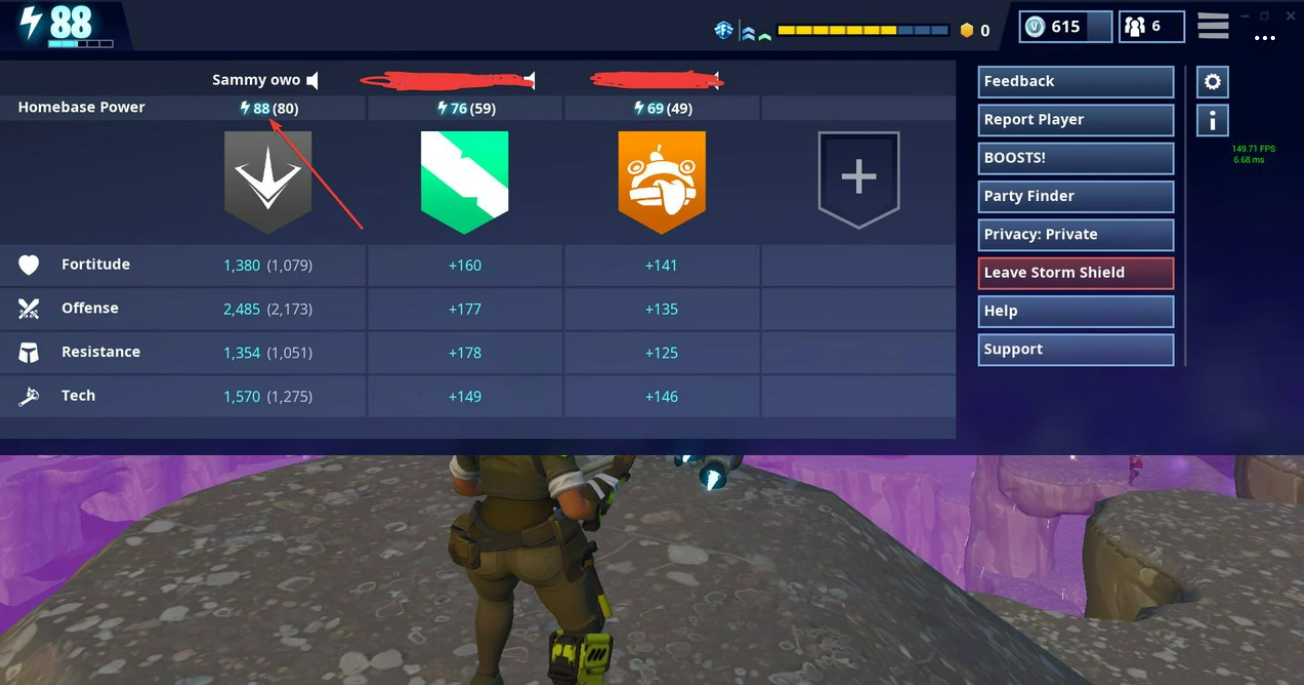 Fortnite FORT stats overview