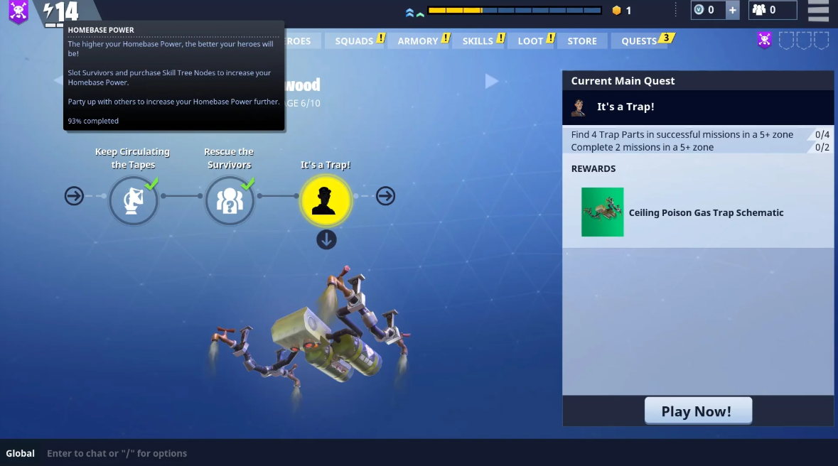 Fortnite STW Hero Leveling