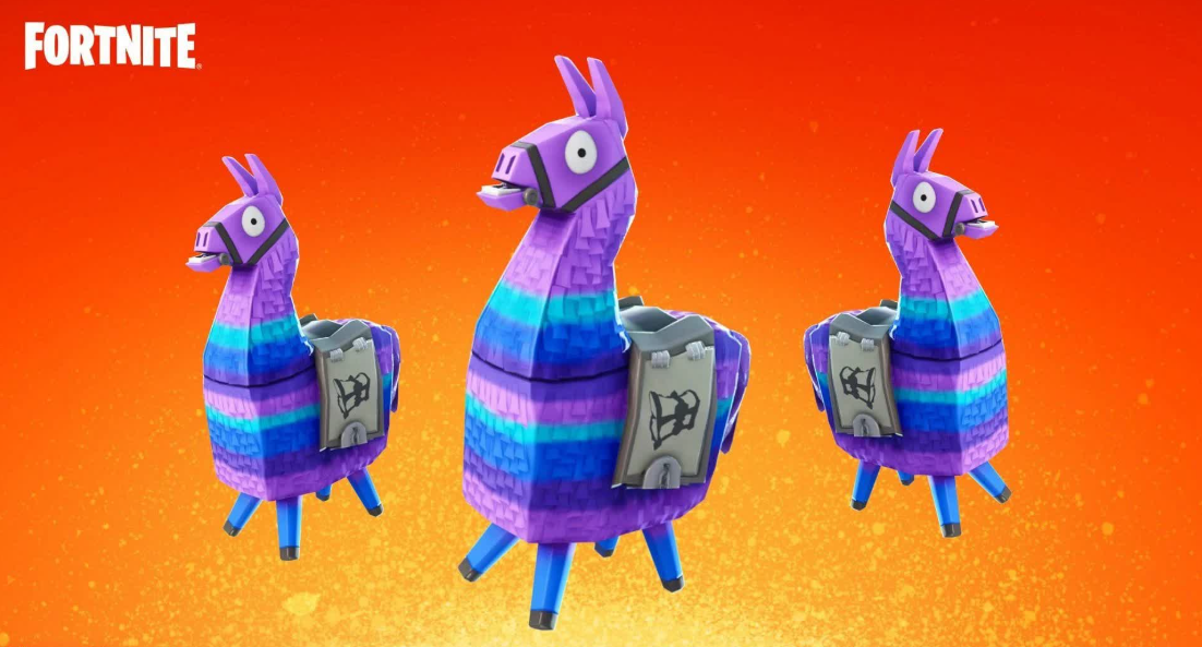 Fortnite llama loot