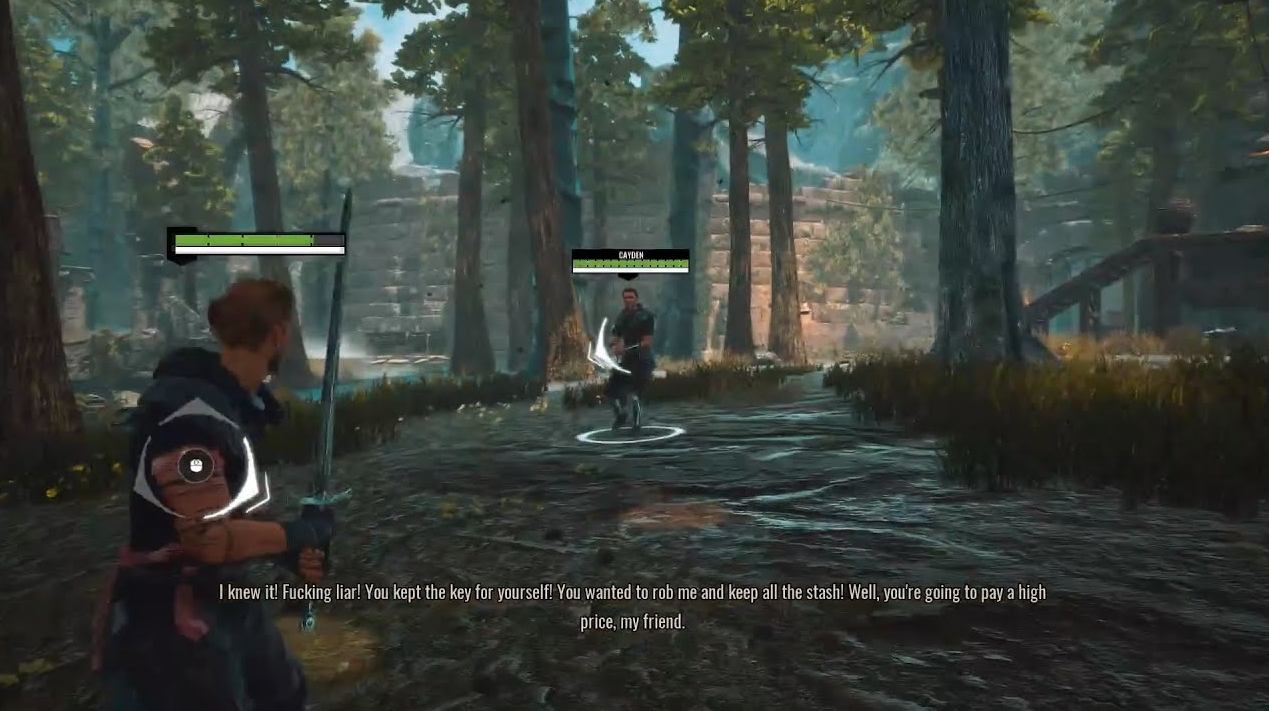 Gothic remake combat gameplay