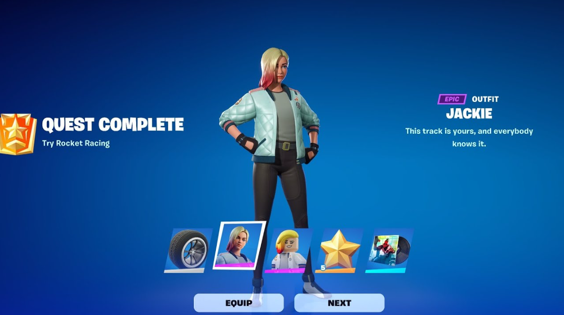 How to Get Jackie Skin in Fortnite for Free Through Rocket League - Image 1