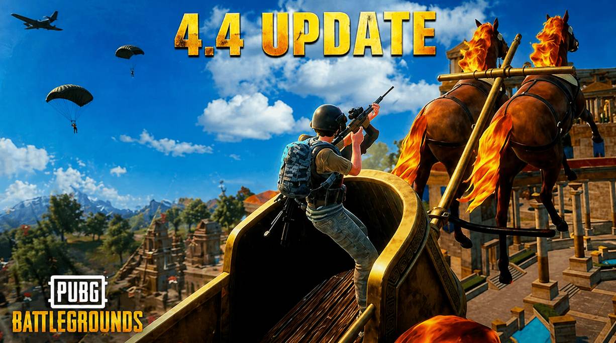 PUBG Mobile 4.4 Hero’s Crown Update: Centaur Boss, Flying Chariot, Weapon Meta, and the Truth About Kratos - Image 1