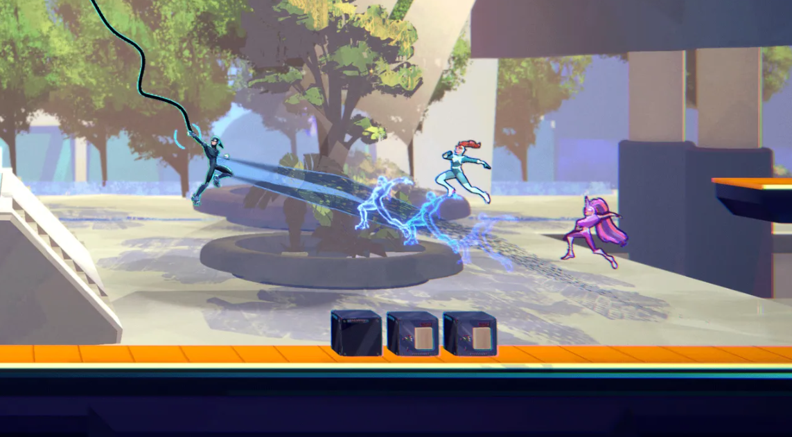 Speedrunners 2 gameplay screenshot