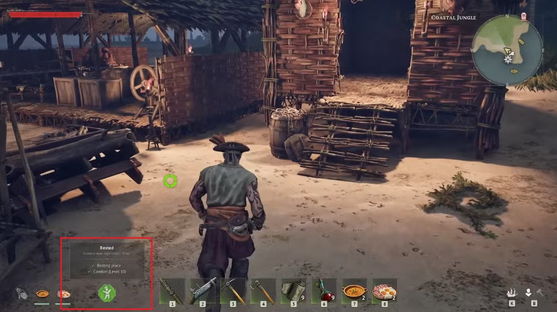 High comfort buff timer