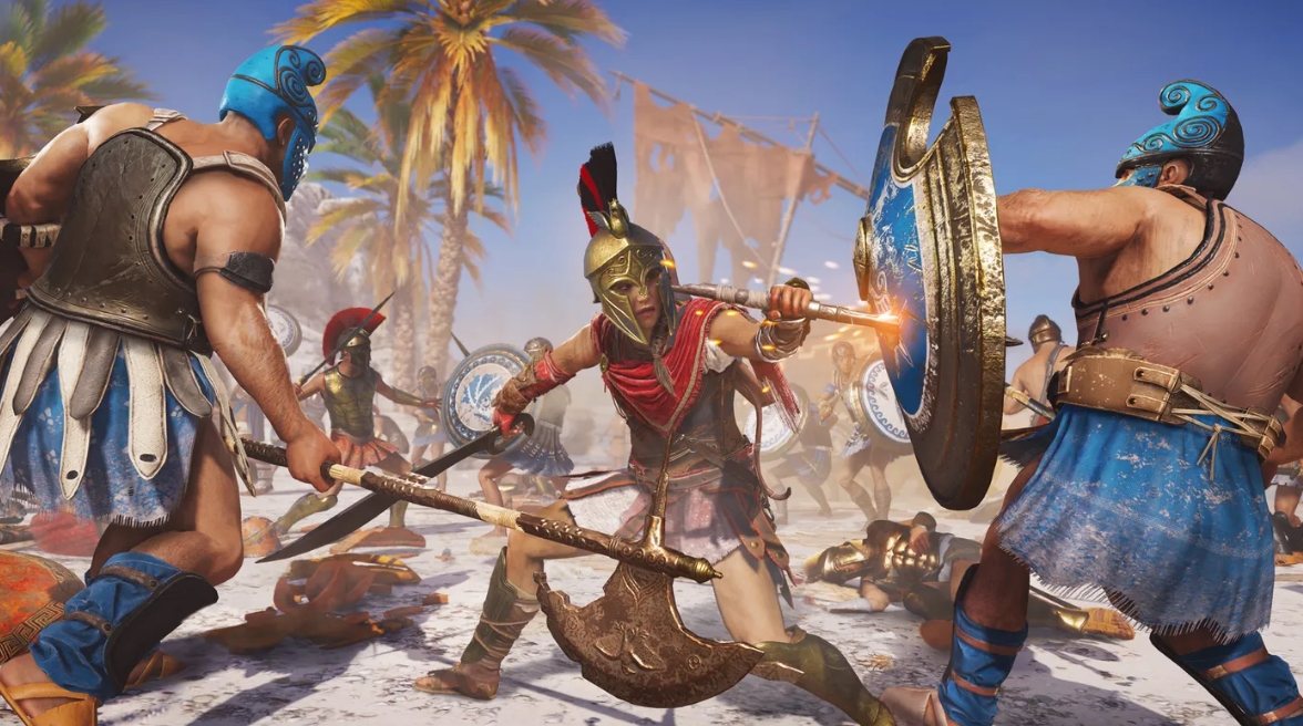 Assassin's Creed Invictus arena combat leaked gameplay screenshot