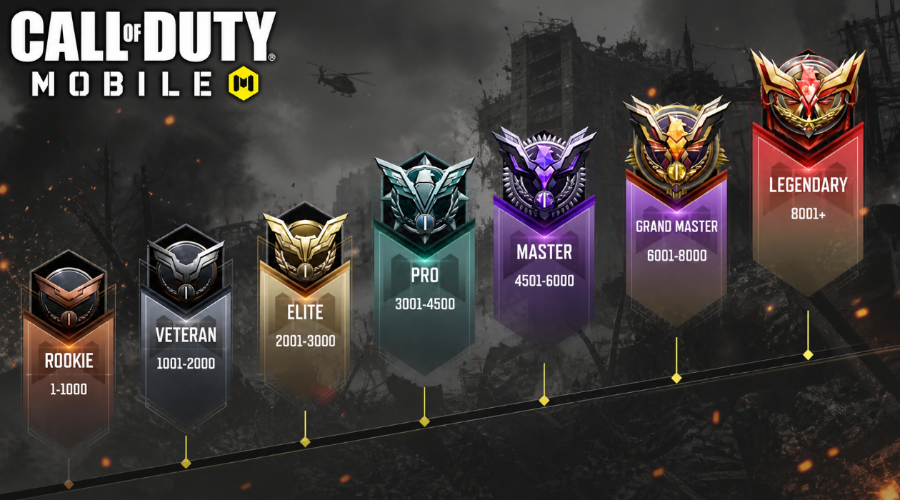 Call of Duty Mobile — complete Season 3 Battle Drifted rank table: point requirements and reset system - Image 1