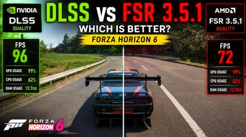 DLSS fsr comparison