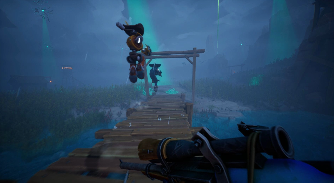 Far Far West jumping