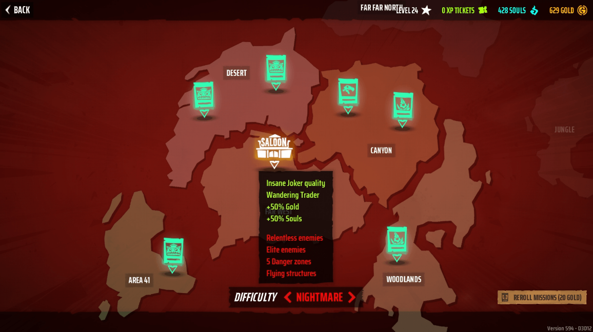Fast leveling route