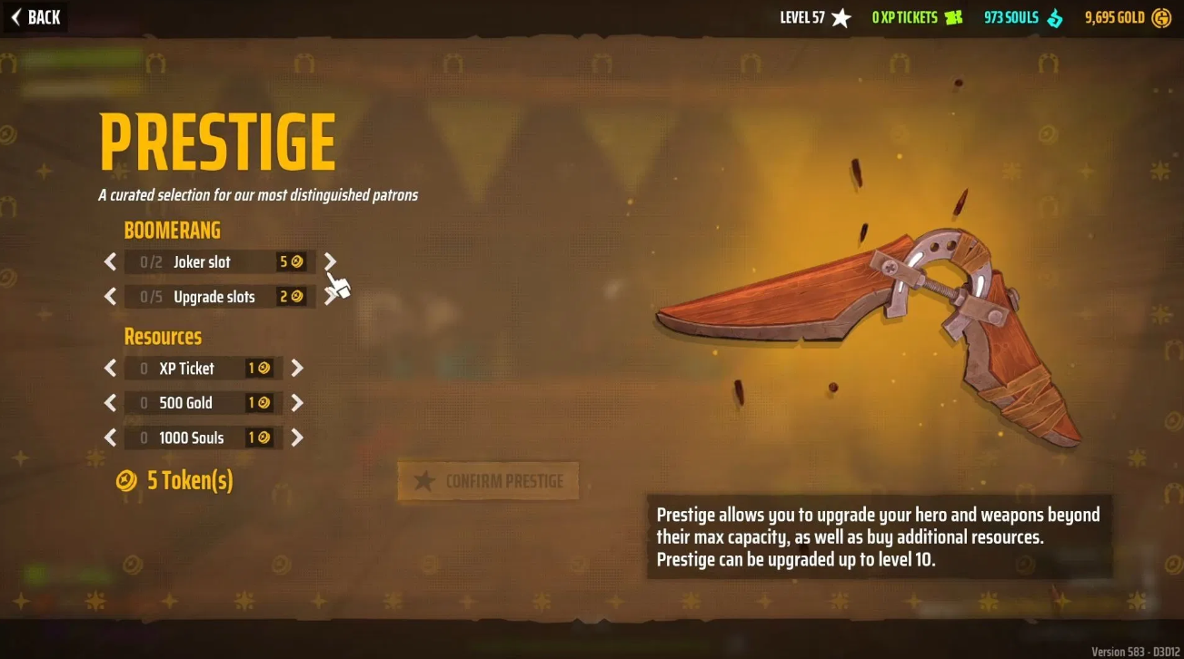 Far Far West prestige