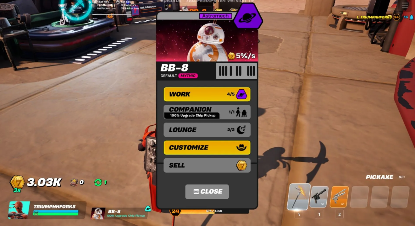 BB blocks in Fortnite