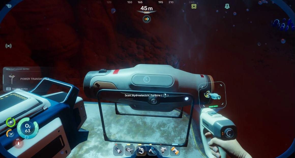 Subnautica 2's underwater hydroturbine