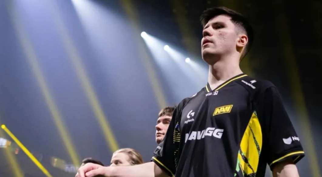 NAVI player during the IEM Atlanta 2026 grand final — championship performance by the Ukrainian CS2 team