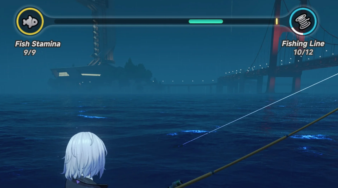 Green fishing zone mechanic