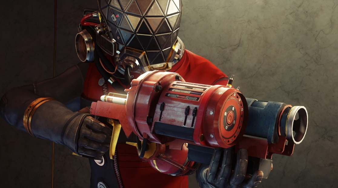 Morgan Yu holding GLOO cannon weapon in Prey