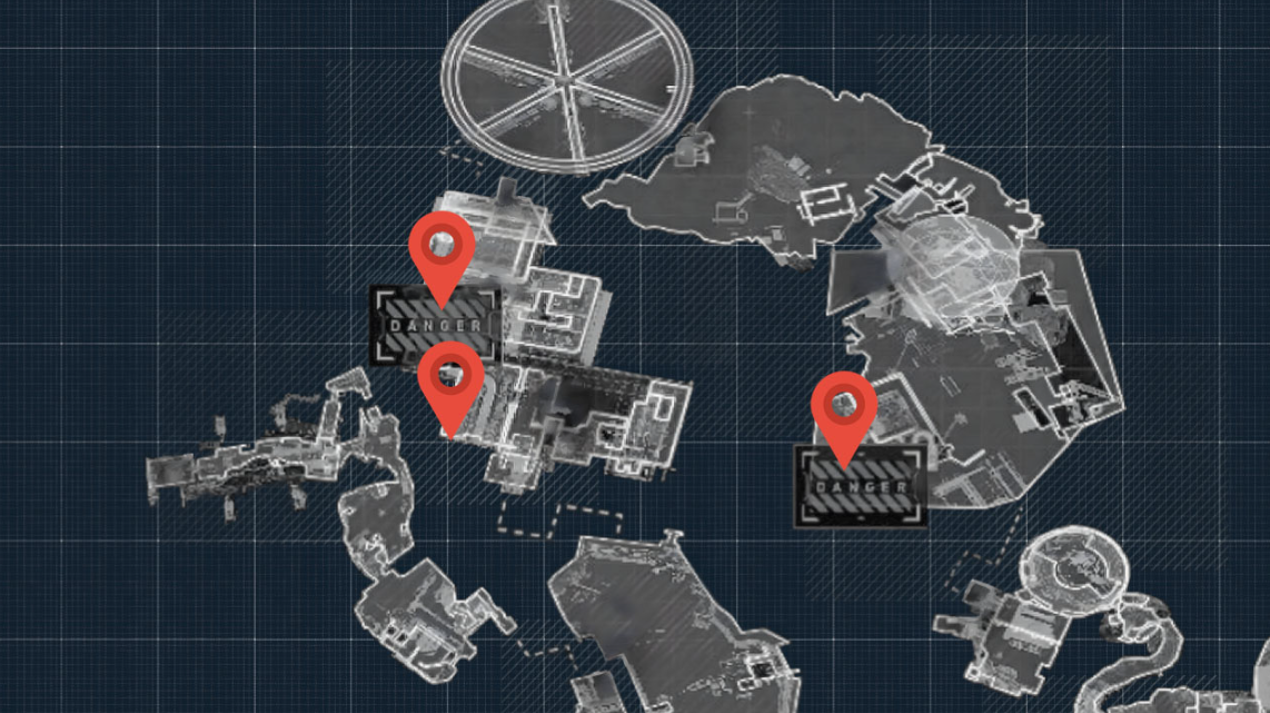 Pragmata regions crystal locations