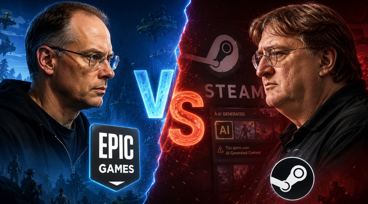 Tim Sweeney vs Steam: Why the Epic Games CEO Calls AI Game Labels “Irresponsible” — and Who’s Actually Right - Image 1