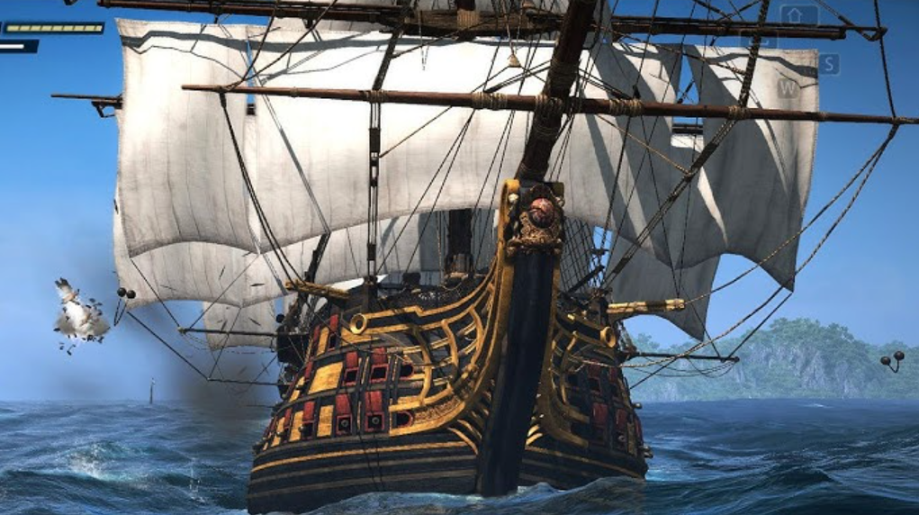 Assassin's Creed pirate battle