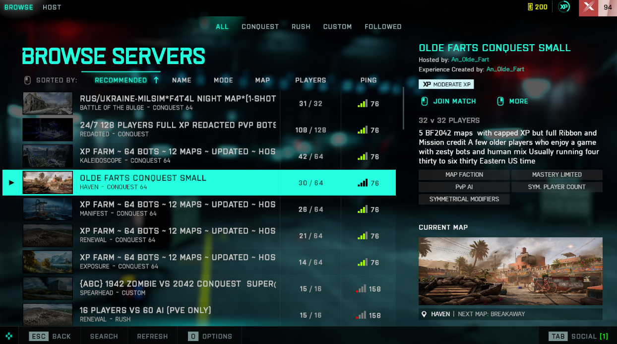 Battlefield 6 server browser