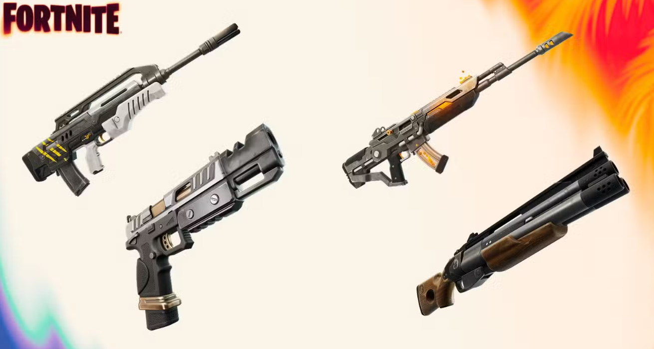 Fortnite Chapter 7 Season 3 weapons