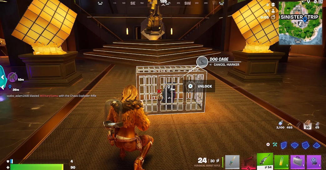 Fortnite guard battle