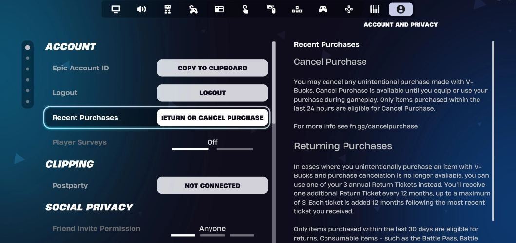 How to refund items in Fortnite without return tickets — complete list & guide - Image 2