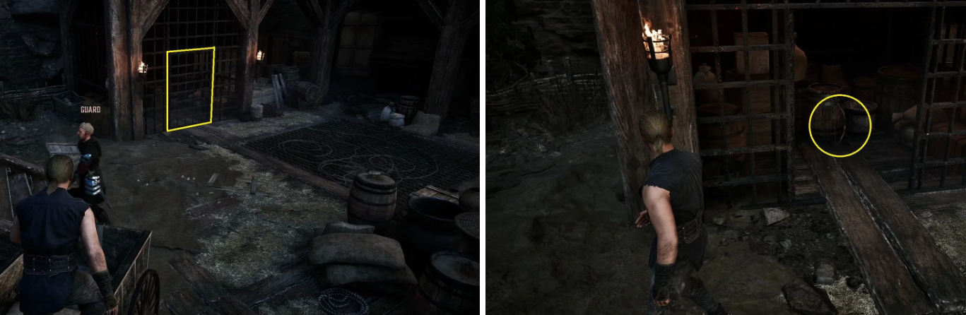 First pickaxe mine entrance