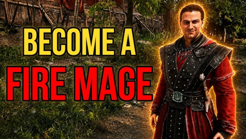 Fire mage robes armor