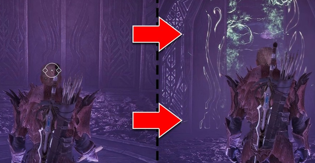 Sunken Tower magic door