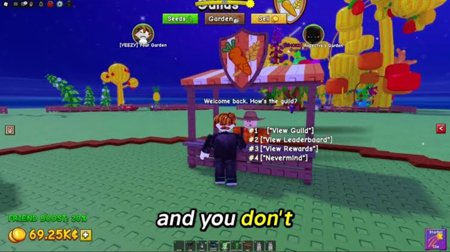 Grow a Garden Discord server