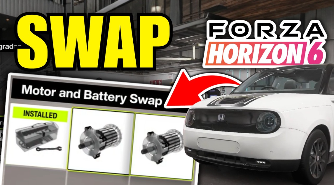 How to do engine and battery swap in Forza Horizon 6 — cheap Wuling method - Image 1