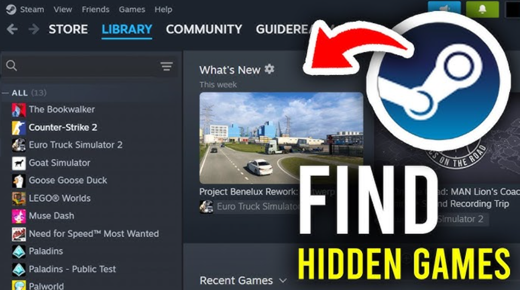 Steam — how to find, view and unhide games on PC and Steam Deck - Image 1