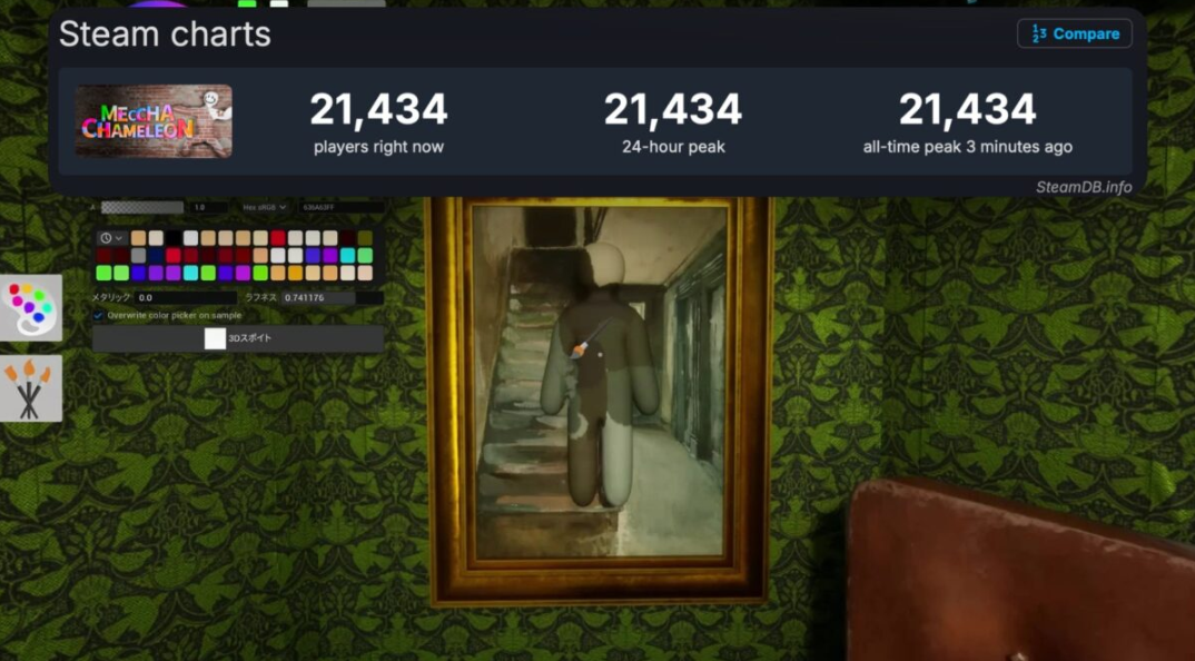 Meccha Chameleon — indie phenomenon: 500K copies in 3 days and $1M revenue - Image 1