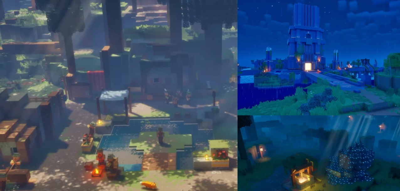 Minecraft Dungeons II graphics