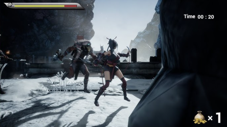 Sofia dual blade combat