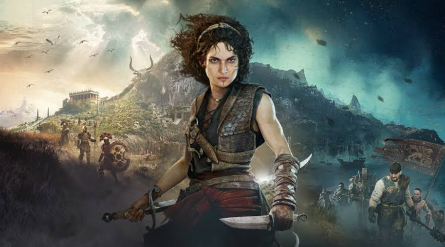Theseus in Minotaur labyrinth