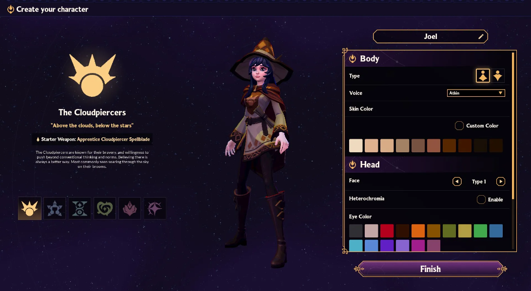 Witchspire: complete coven selection guide — all 6 classes with starting weapons and elements - Image 2