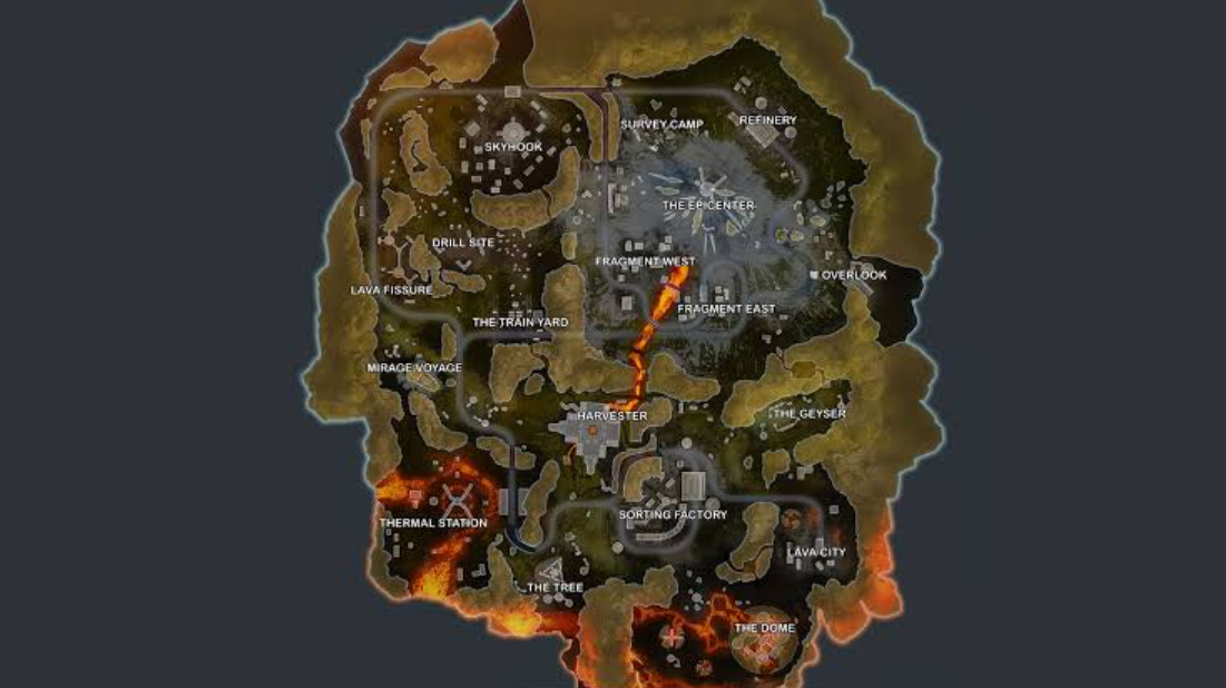 World's Edge map