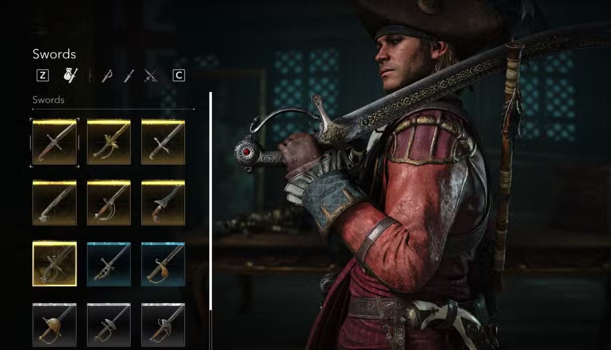 AC Black Flag weapons