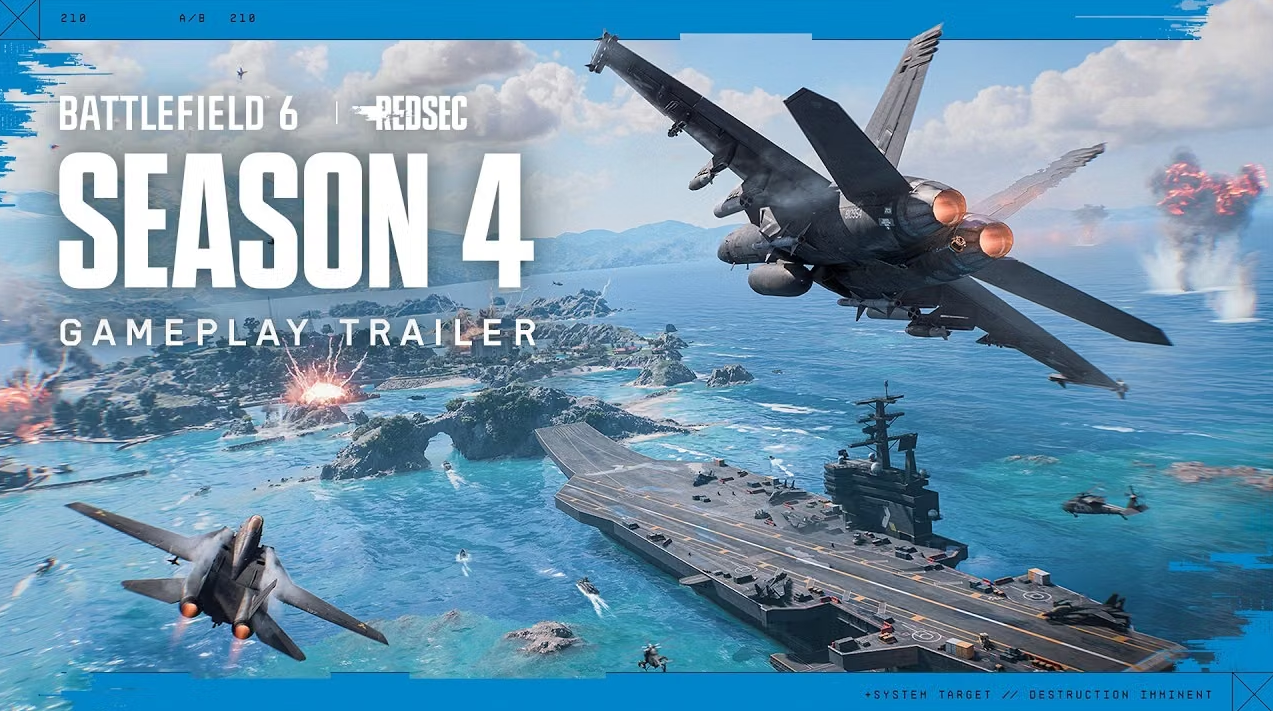 Battlefield 6 Season 4 Roadmap: Tsuru Reef, Wake Island, and New Weapons - Image 1
