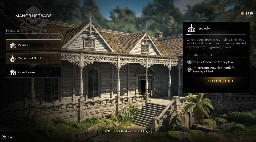 Great Inagua hideout upgrades