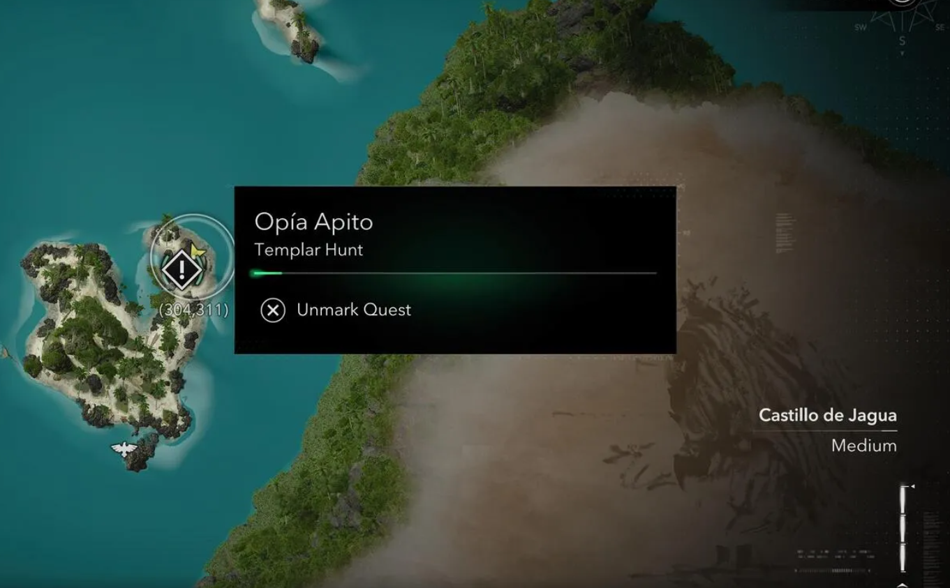 Opia Apito Hunt in Assassin’s Creed Black Flag Resynced: Walkthrough & Templar Armor - Image 2