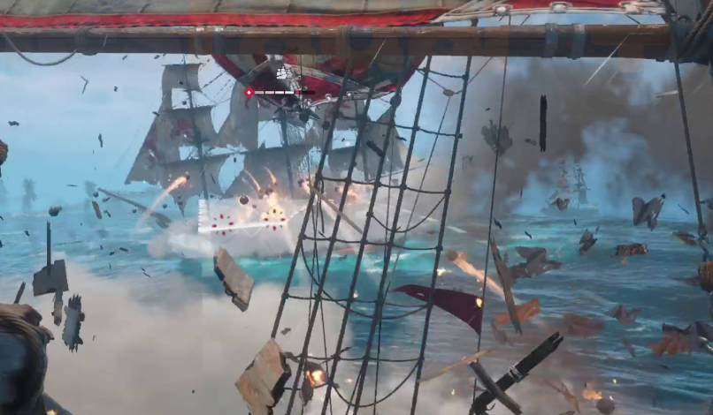 Mortar attack on escort