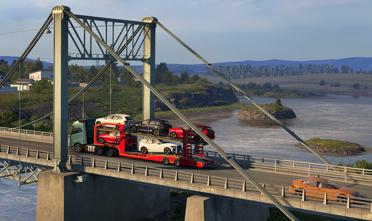 Iceland bridge ETS2