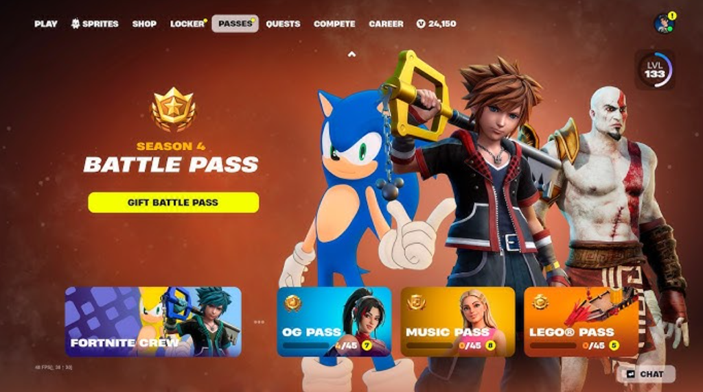 Fortnite Gaming Legends