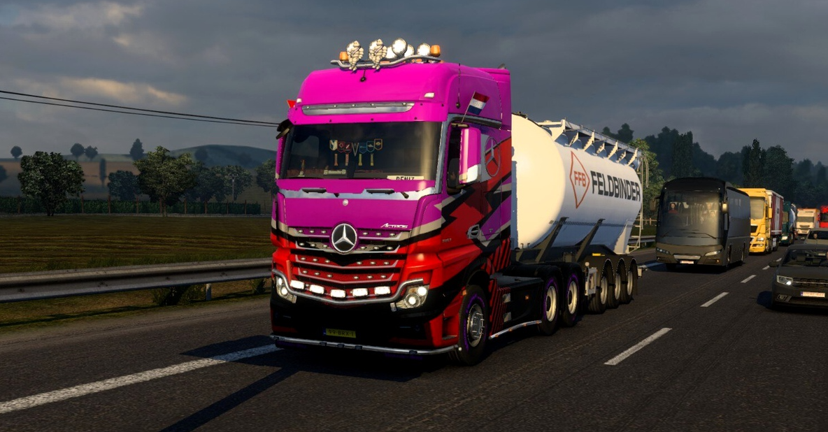 Holland Style Tuning Pack for Euro Truck Simulator 2: How “Danish Style” Is Taking Over Trucker Cabs - Image 1